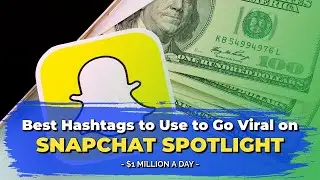 BEST HASHTAGS to Use to Go Viral on SNAPCHAT SPOTLIGHT #shorts