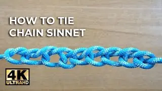 The Chain Sinnet (Daisy Chain) SUPER EASY!!   ⭐️4K Video ⭐️