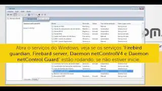 Configuração da Máquina Servidor e Controladora NETCONTROL Pacote 48