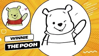 Dibuja a Winnie the pooh | paso a paso | Dibujos para niños