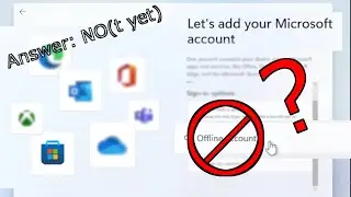 Windows 11 REMOVING offline accounts- Will Pro users be limited to only Microsoft accounts soon?