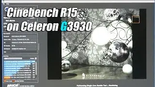 Cinebench R15 on Celeron G3930