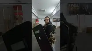 Shooting with ballistic shield