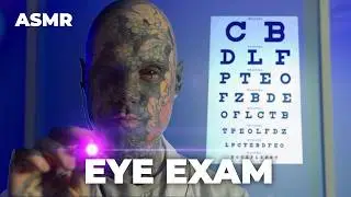 ASMR Eye Exam 👁️🔦 Light Triggers & Visual Focus