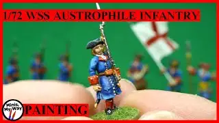 Painting 1/72 austrophile War of the Spanish Succession infantry for miniature wargames
