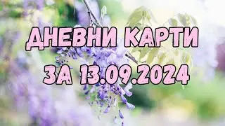 Дневни карти за всички зодиакални знаци за 13.09.2024
