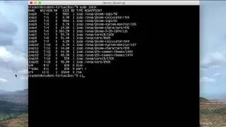 How list all available HDD or partitions in ubuntu