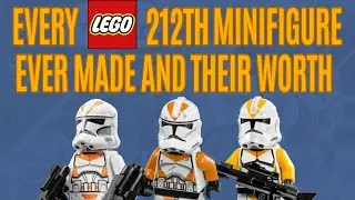 Every lego 212th clone minifigure ever made and their worth