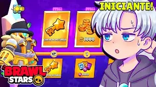 I completed the NEW BRAWL PASS on a BEGINNER account! Brawl Stars