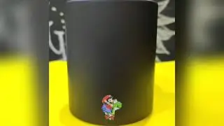 Caneca mágica - Mario e castelo ghost