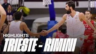 Pallacanestro Trieste 76 - 90 RivieraBanca Rimini⁣ | 21a giornata LNP | Telequattro Highlights