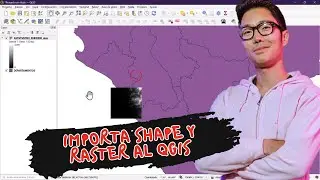 QGIS Basic: Import Shapefile (.shp) and Raster (GeoTIFF)
