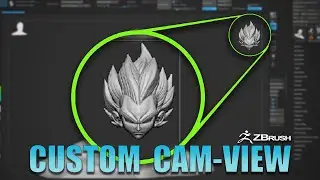 Create a Custom Cam View (Zbrush 2021.6)
