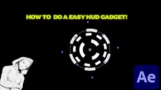 HOW TO A MAKE A EASY HUD GADGET - ADOBE AFTER EFFECT