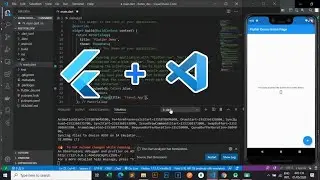 how to setup flutter in visual studio code |