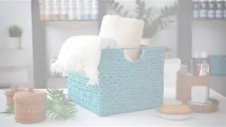 NEW Pintyplus Chalk Finish Spray Painted Basket