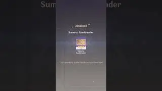 Sandtreader Namecard | Genshin Impact Short 