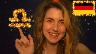 ASMR Deutsch: Fakten über das Sternzeichen Waage ♎ ♎
