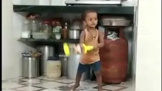 My Nephew playing Cricket, Next ABD