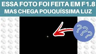 Usando f1.8 e chegando pouquíssima luz - Exercícios Fotográficos #13