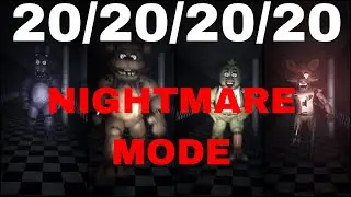 Five Nights at Freddy's Free Roam - Custom Night - 4/20 - Nightmare Mode (No Commentary)