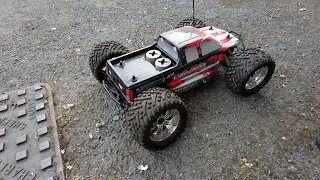 HotBodies Lightning GTX2 Twin Engine Nitro RC Truck On a Summers Morning! WHAT A DREAM!!