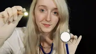 ASMR Doctor Visit | Physical Examination 4K