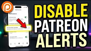 How to disable Patreon membership notifications for monthly income updates - Complete Guide