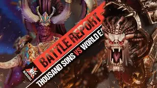 Thousand Sons vs World Eaters | Warhammer 40k Battle Report