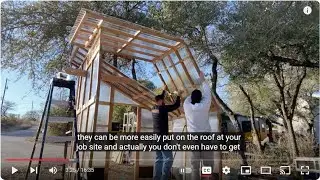 Slant-Roof Greenhouse CAD Design Overview Video