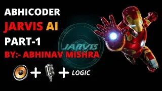 Iron Man Jarvis AI part-1 Desktop Voice Assistant | Python Tutorial 