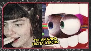 TRIZ REAGE A THE AMAZING DIGITAL CIRCUS!!! | Lives da Triz
