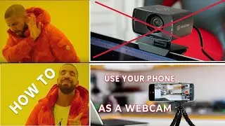 Stop buying webcam! Use your smartphone as a webcam instead
