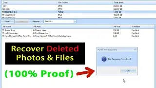 How to Recover Deleted Photos, Files & Videos from Pen Drive + Hard Drive (100% Proof) [HINDI]