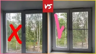 Как устанавливается створка вместо глухого стекла???