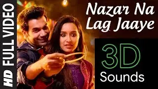 [3D Audio with Bass Boosted] Nazar Na Lag Jaaye 3D Song | STREE
