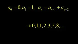 Fibonacci sequence:  recursive form to expanded form.