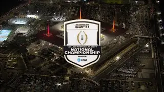 CFP National Championship on ESPN intro | 10 Miami vs 1 Indiana | 1/19/2026