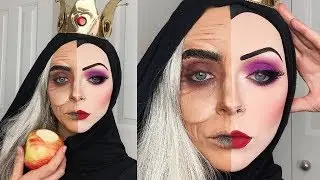 Snow White Evil Queen Halloween Makeup!