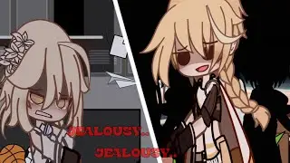 Jealousy.. // ft. Lumine & aether // genshin impact // AU