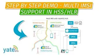 Multi IMSI SIM support in HSS/HLR: Step by step demo