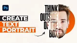 Create Text Portrait Effect In Photoshop