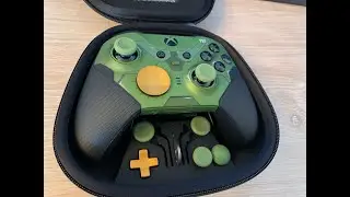 Xbox Elite Wireless Controller Series 2 Halo Infinite Limited Edition Unboxing