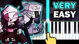 Jointly - Friday Night Funkin (Mid-Fight Masses) OST - VERY EASY Piano tutorial