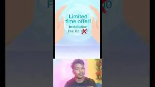 Jio Airfiber Free Installation Limited Offer.. (RS-1000) #jio #Airfiber #viralvideo #shots