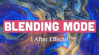 Blending mode i After Effects #aftereffects #aftereffectstutorial #effects #animation