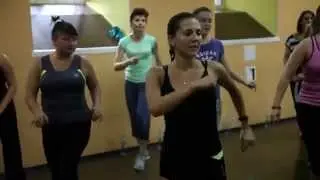 ZUMBA/ЗУМБА - Olga Tanon - Sin Ti - Samba 2014 - Gusyaka club