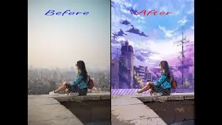 Turn Photo into Anime  Effect Photoshop Tutorial