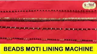 Beads Moti Lining Machine @gohilsew