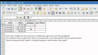 Aula 01 - Parte 04 : Funções BrOffice Calc